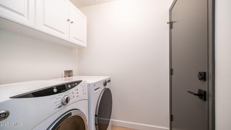 Indoor Laundry Room
