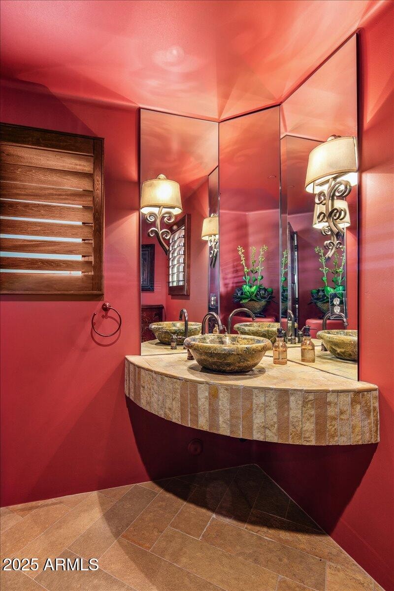 Upstairs Powder Room