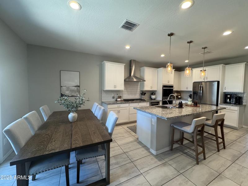 Dining & Kitchen Open Layout