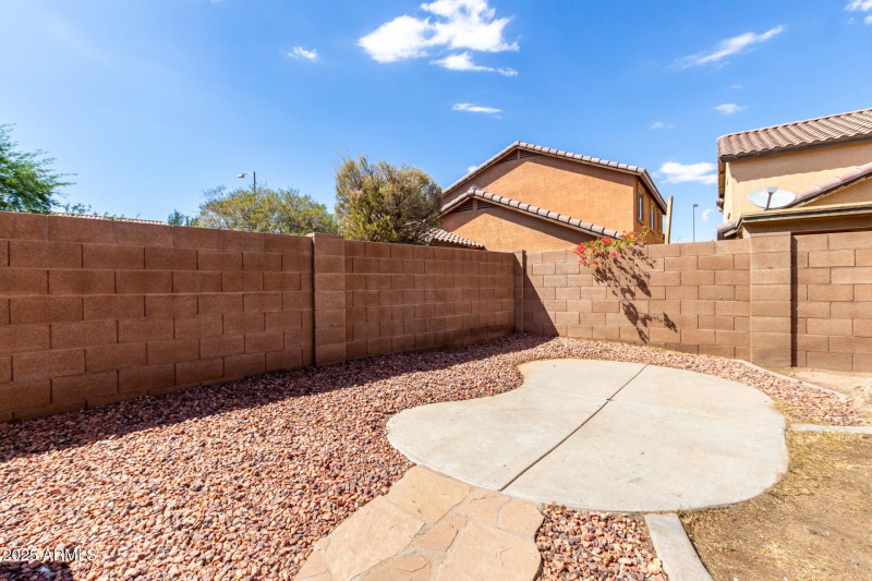 Extra Patio Area
