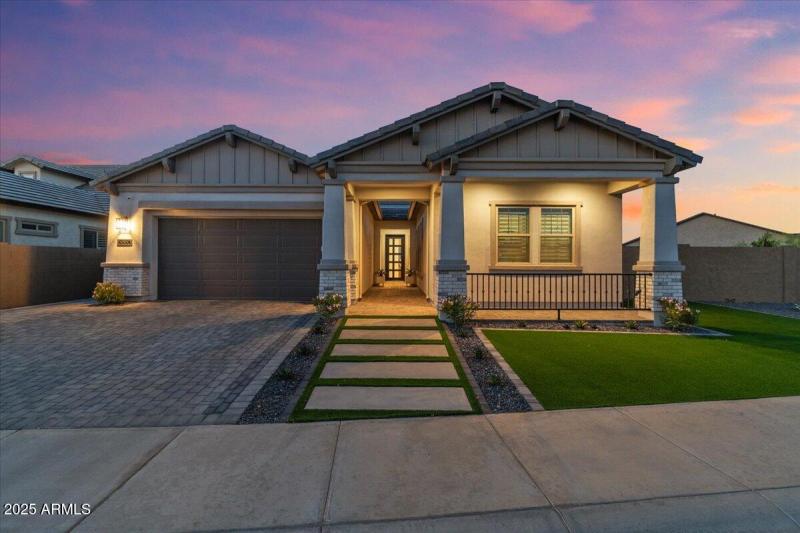 001-Front of home twilight