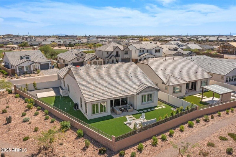 076-Aerial Back of home