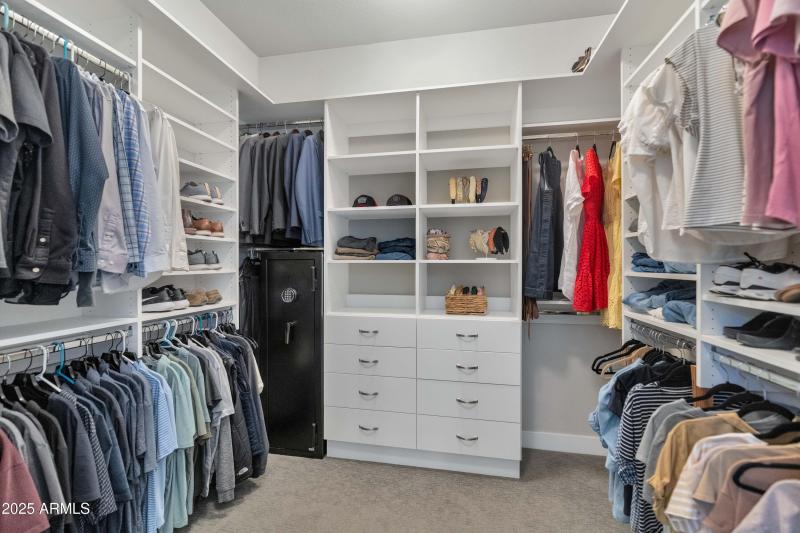 Walk in Master Closet
