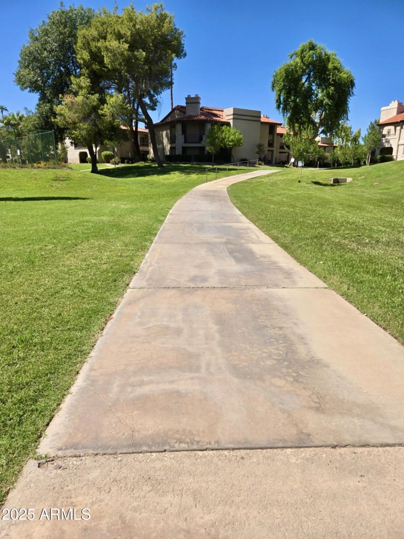 Walking path