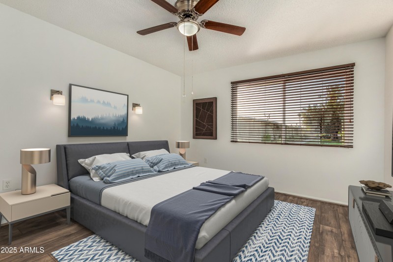 Virtually Staged - Guest Bed