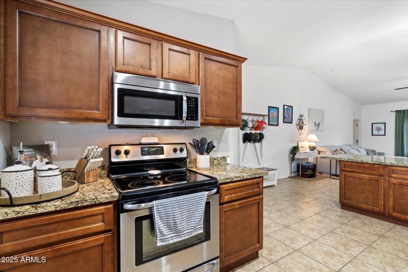 Kitchen with Stainless Steel Appliances