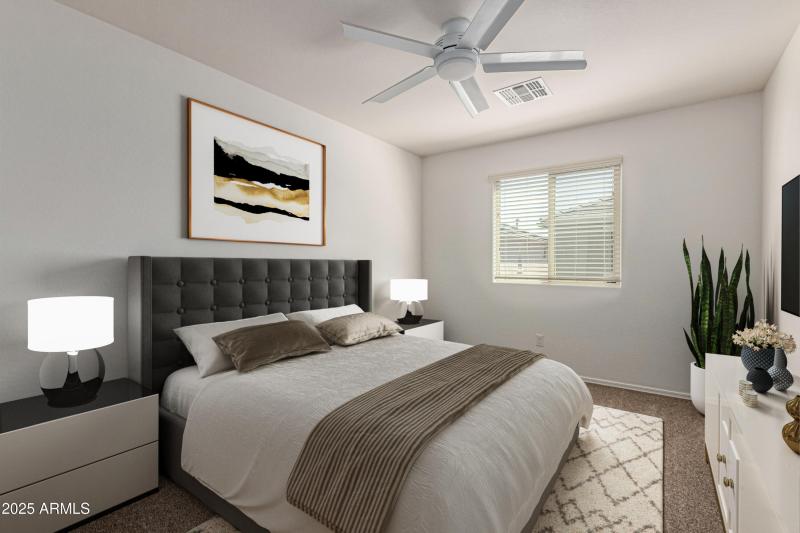 Virtually Staged - Bedroom 2