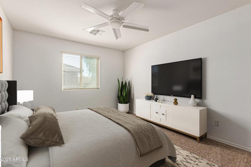 Virtually Staged - Bedroom 2