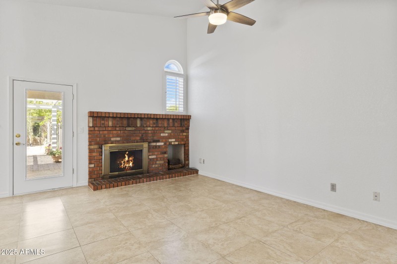 Family Room – Fireplace