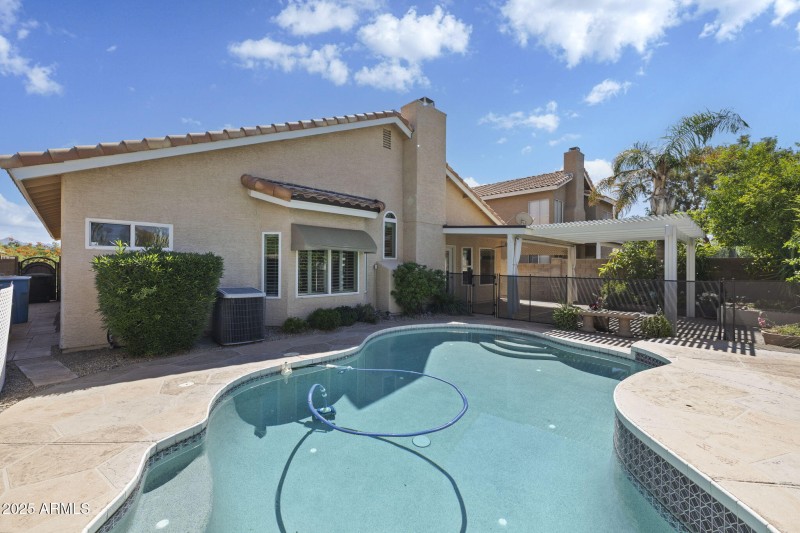 Backyard Pool - Alternate View