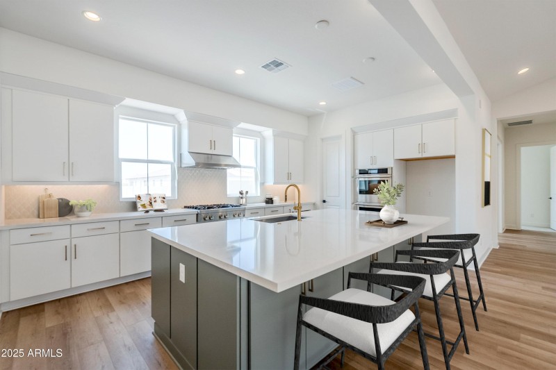 Virtually Staged Kitchen