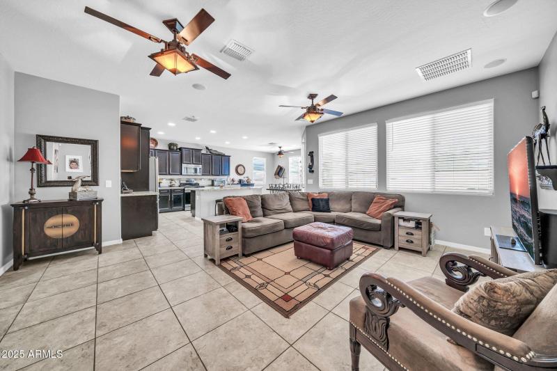 Spacious living area