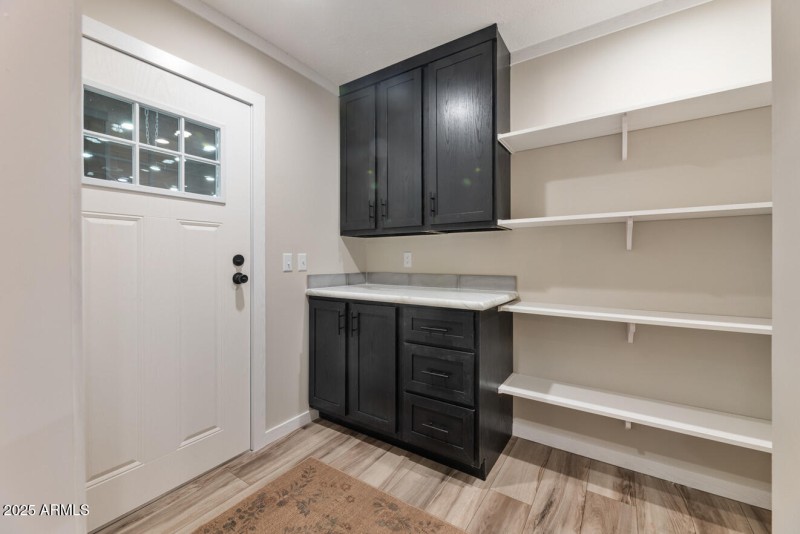 ATMOS Laundry Room and Back Door