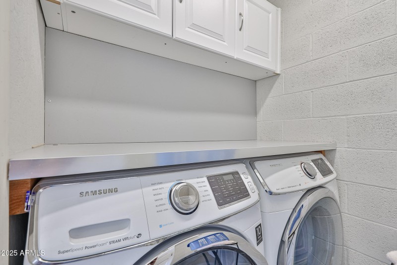 Separate Laundry room off balcony