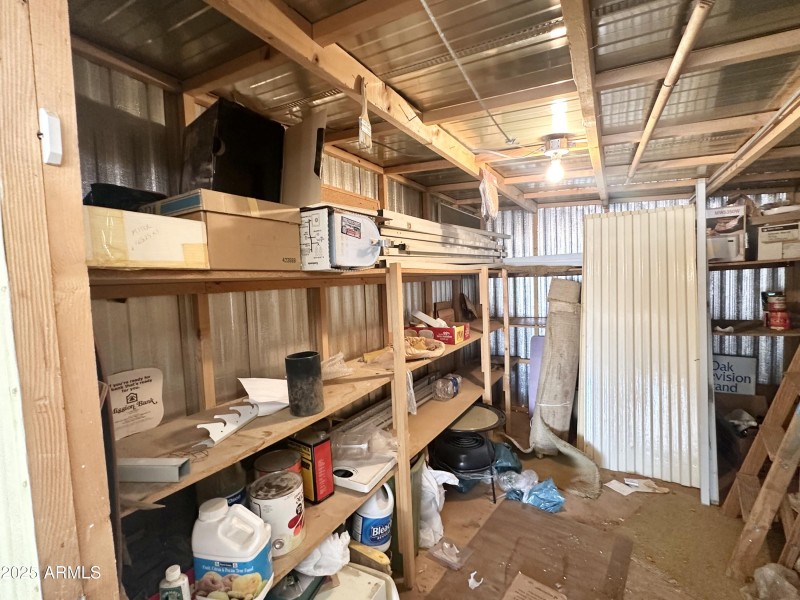 BUILT IN SHELVING