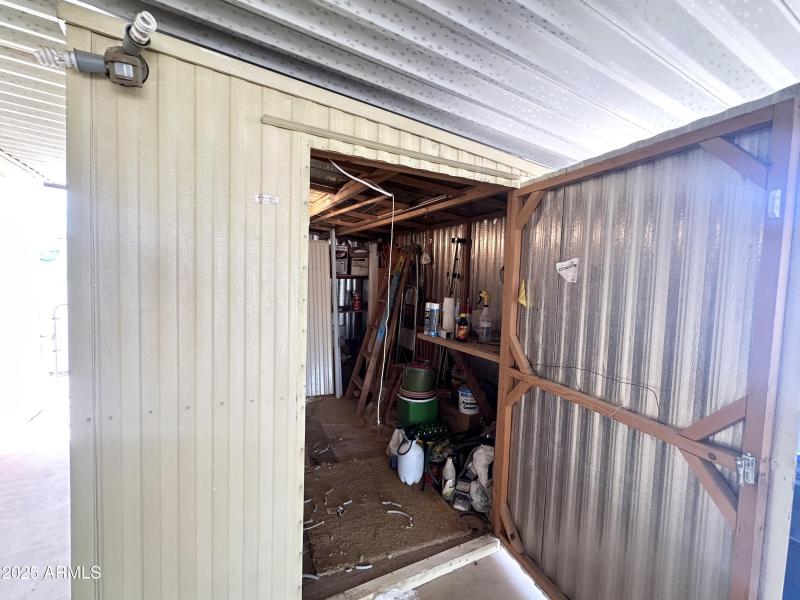ENTRY TO SHED