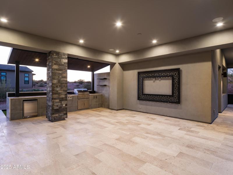 Large Extended Covered Patio