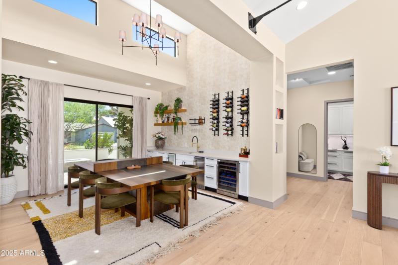 Bar, lounge gorgeous ping pong table