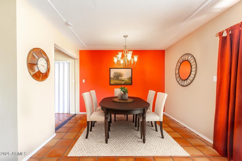 dining room virtual stage