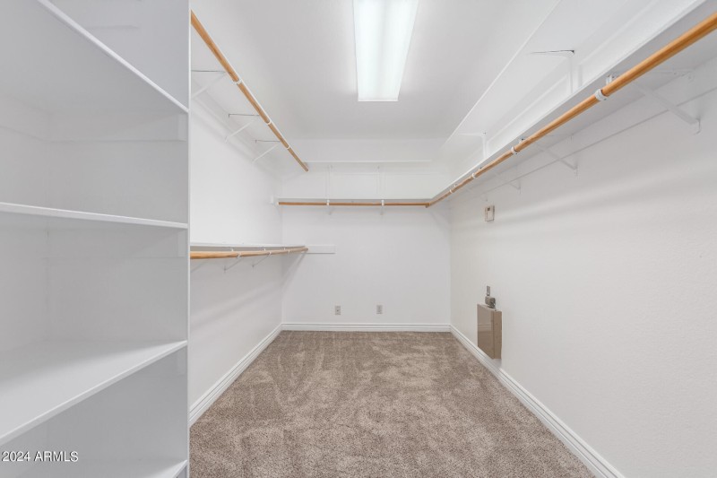 Huge Walk In Master Closet
