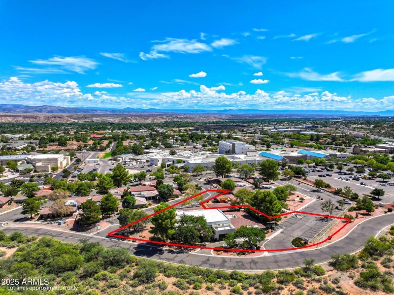 View to Verde Valley Medical Center