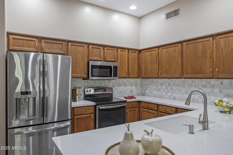 Massive countertop space