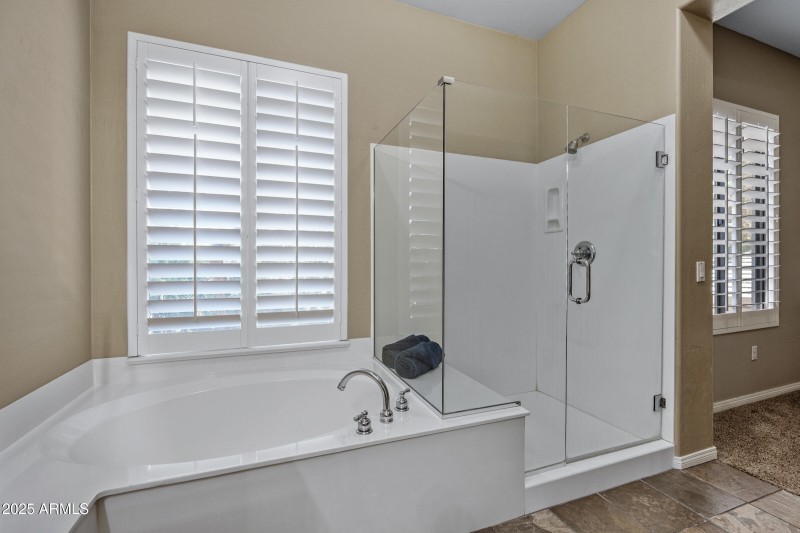 Garden Tub and Shower