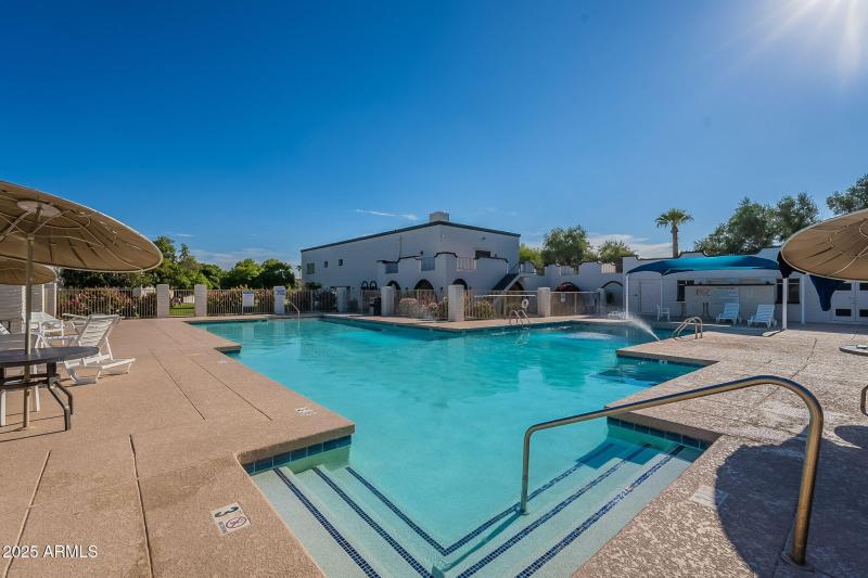 Large community pool