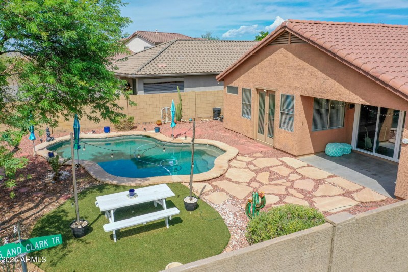 Backyard Aerial