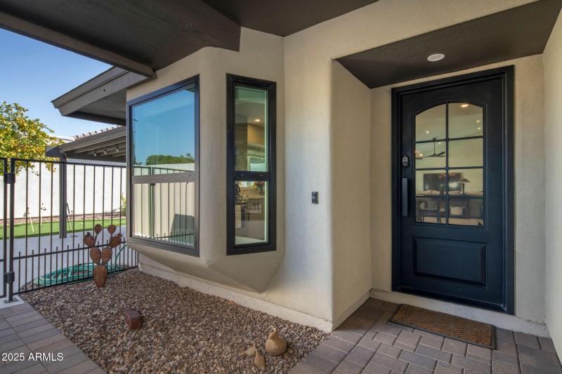 Courtyard Entry