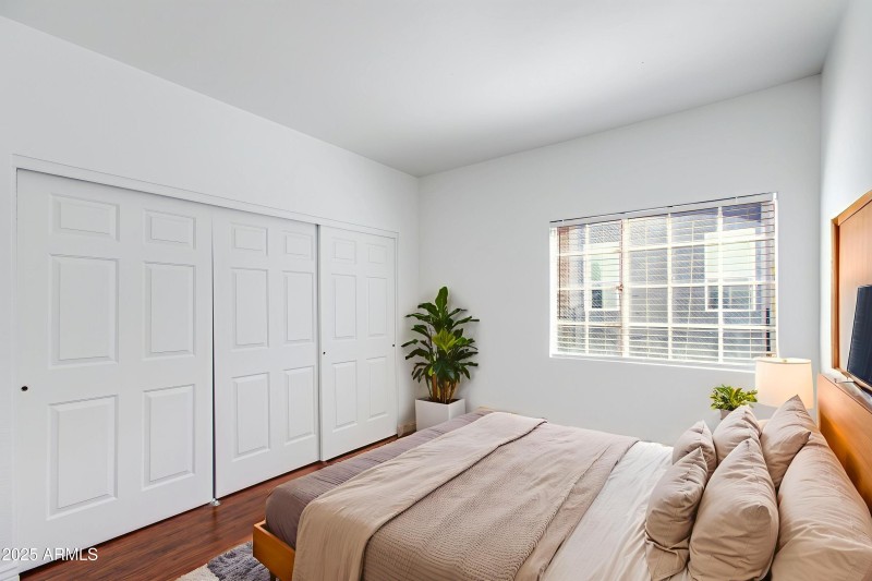 Virtually Staged Secondary Bedroom