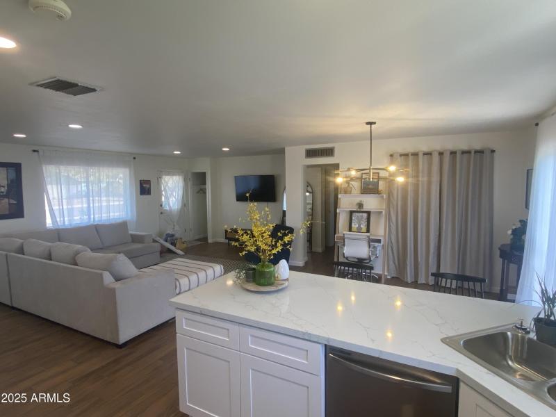 Kitchen to Great room