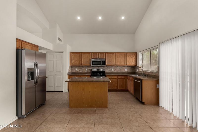 Home for rent with large kitchen