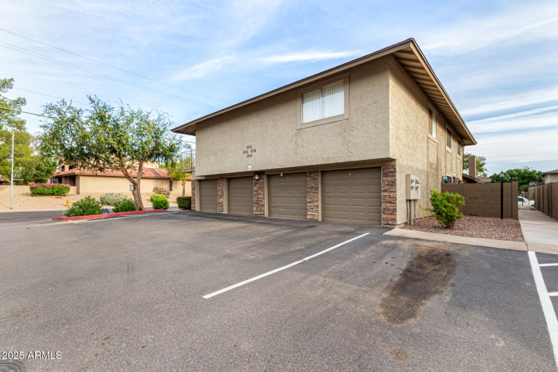 North Side - Garage on right side