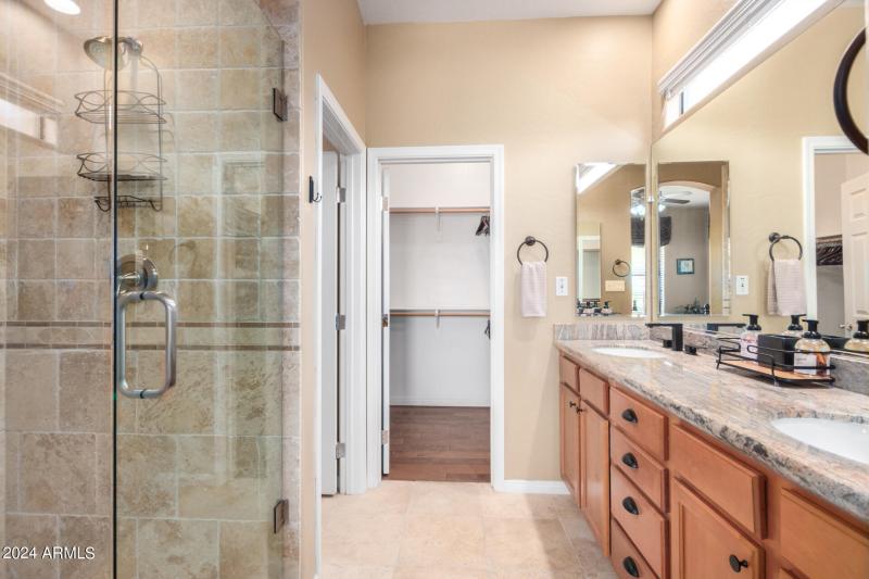 Primary Bath Walk in Shower