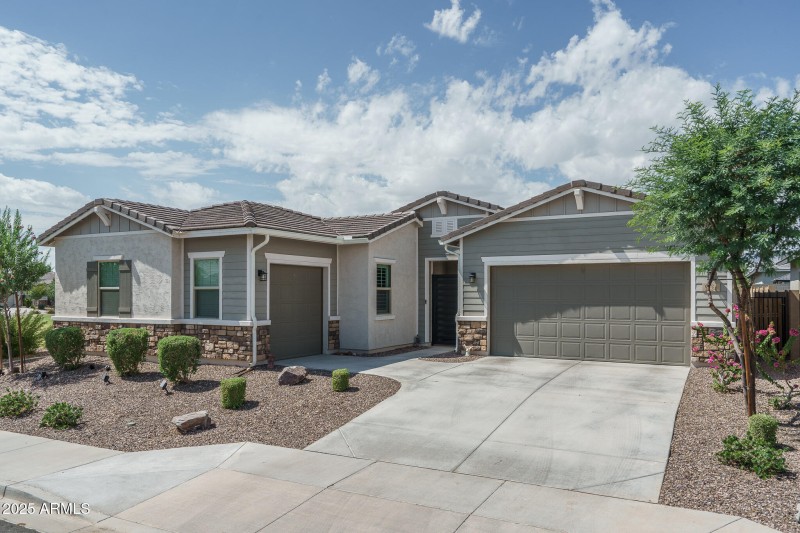 1) FRONT OF HOME