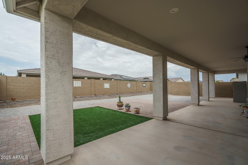 33) BACK PATIO