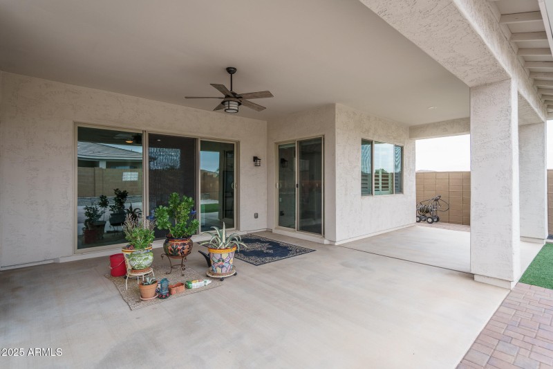36) BACK PATIO
