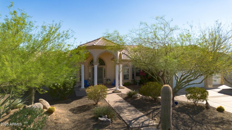 Front of your new home