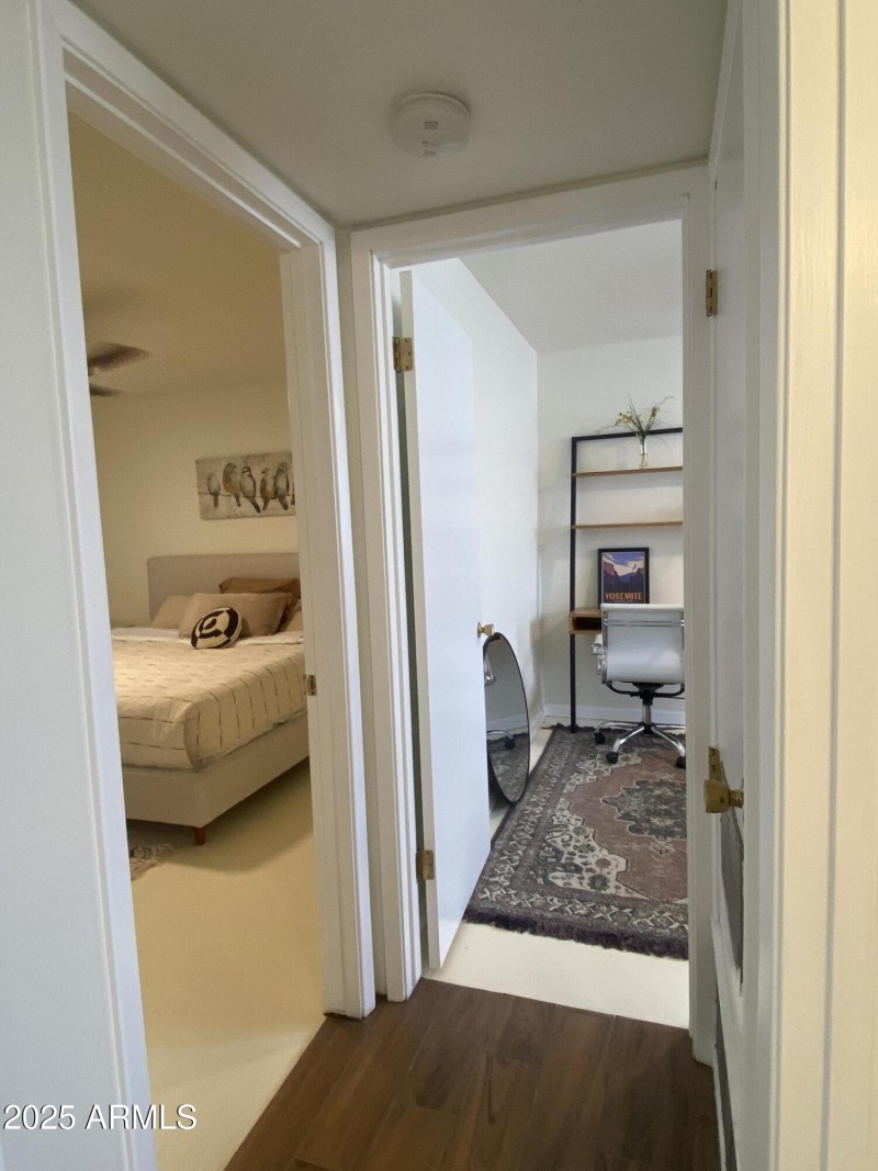 Hall into bedrooms