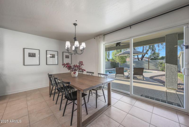 Dining area