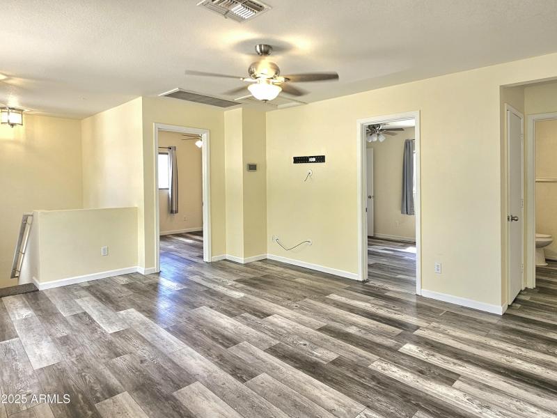 Loft w/ stairway view