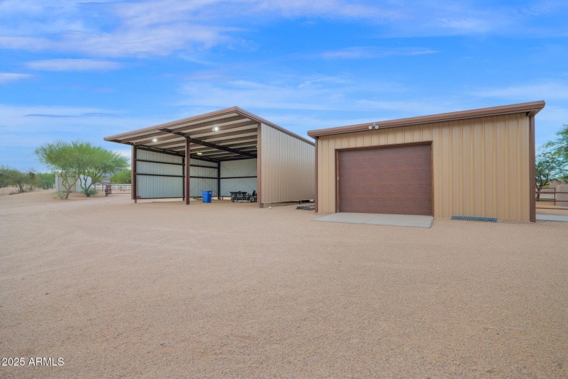 Large Outbuildings on Ranch