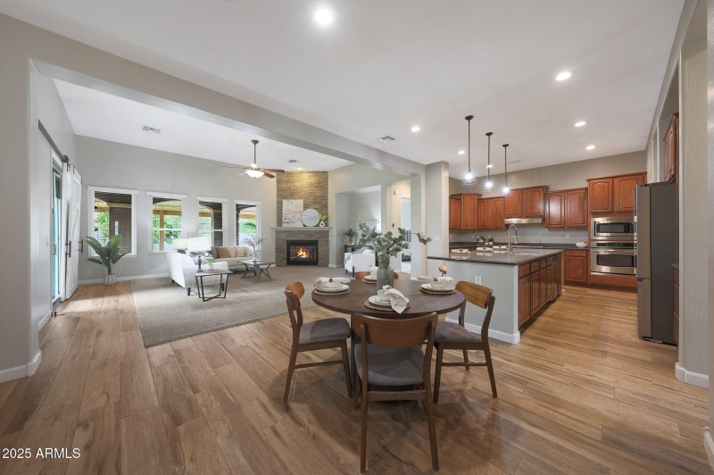 Open concept living