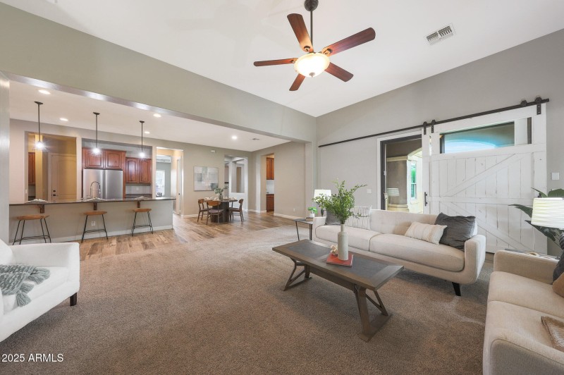 Open concept living