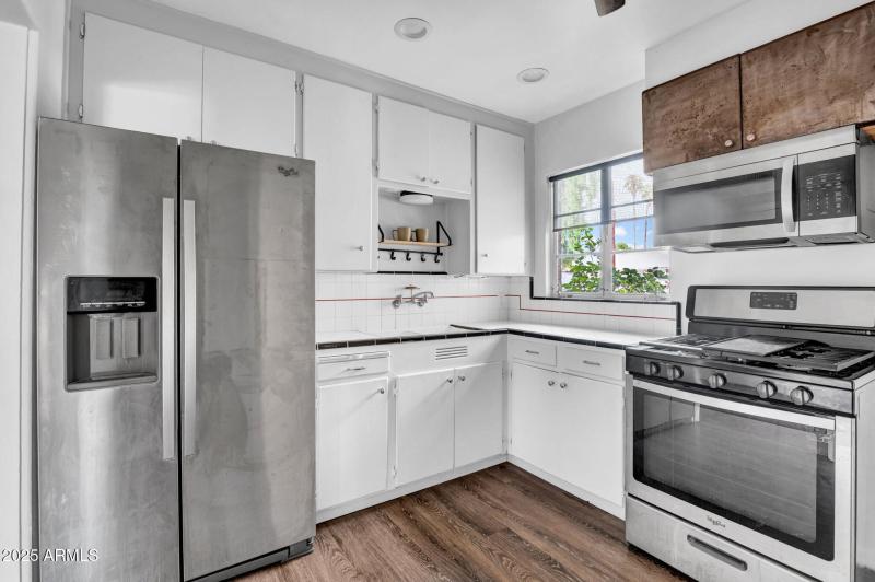 stainless steel appliances
