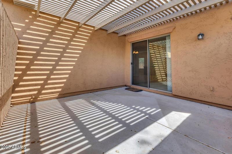 3639 W Thalia Ct - Covered Patio