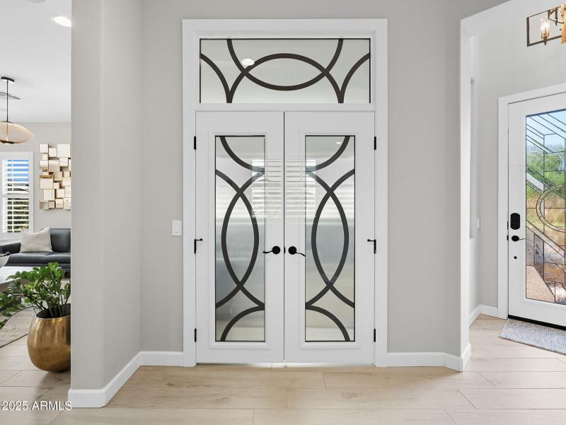 Double Doors on Office/Den