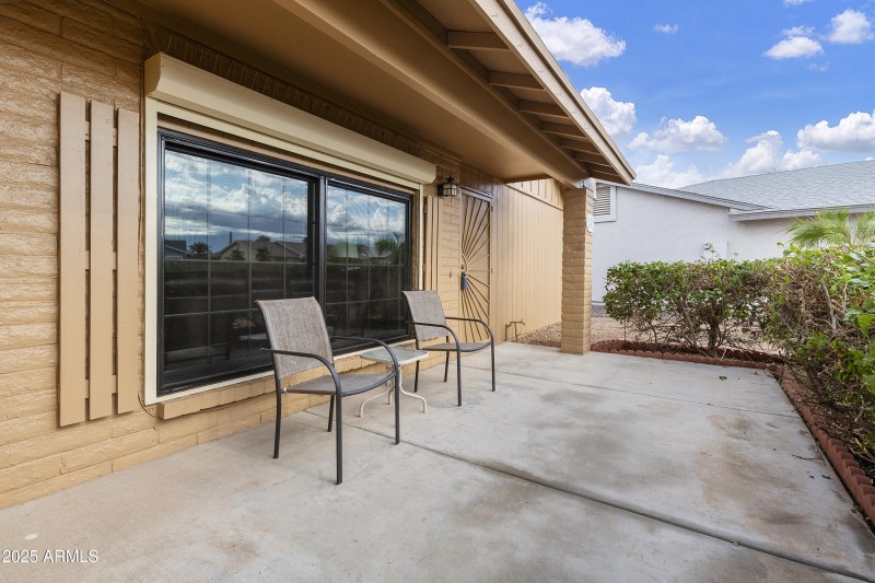 Front Patio Area