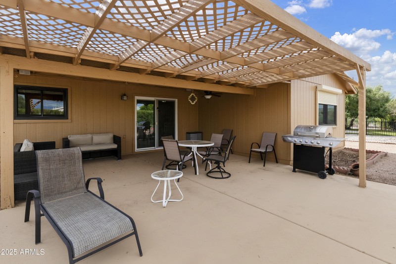 Great Back Patio Area